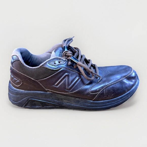 New Balance 928V2 Rollbar Shoes Mens 8 2E Brown Leather Comfort Walking MW928BR2 - Picture 1 of 7